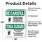 Signmission Safety Culture Sign, 18 in Width, Vinyl Decal, Rectangle, Bilingual OS-2PACK-BC-D-1824-L-10001 - alternate 2